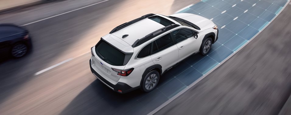 Demonstration of the Driver Assistance Technology in the 2025 Subaru Outback