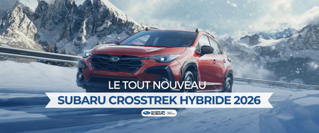 Subaru Crosstrek hybride 2026 : les dernières nouveautés