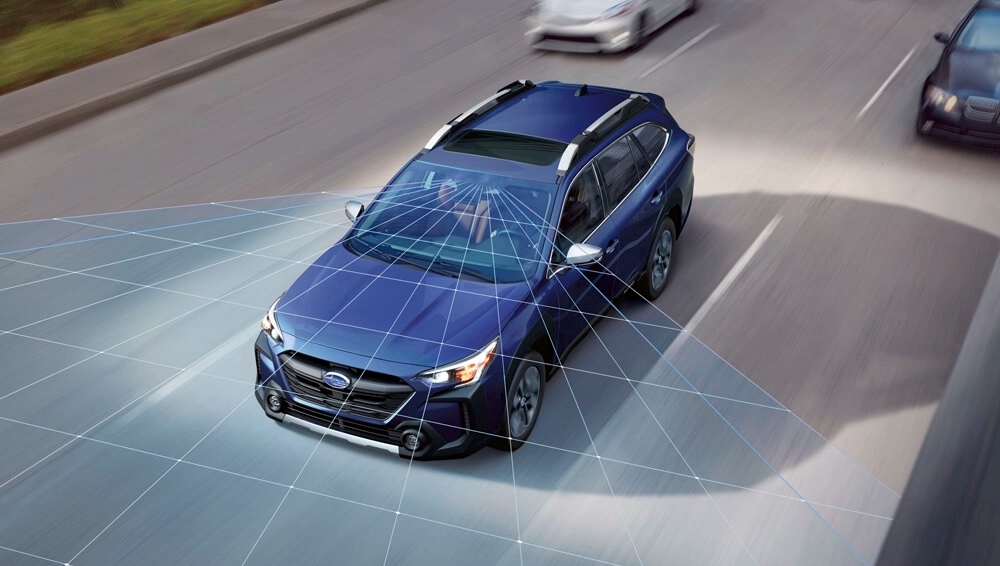  Demonstration of the Driver Assistance Technology in the 2025 Subaru Outback