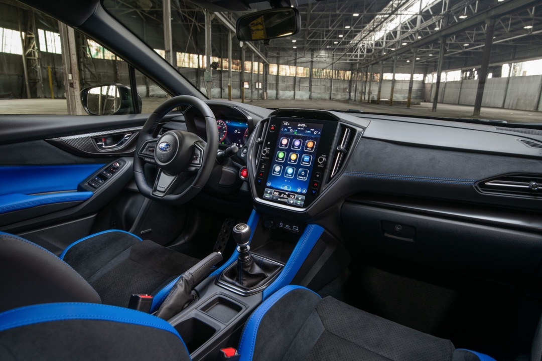  Intérieur haut de gamme du Subaru WRX tS 2025.